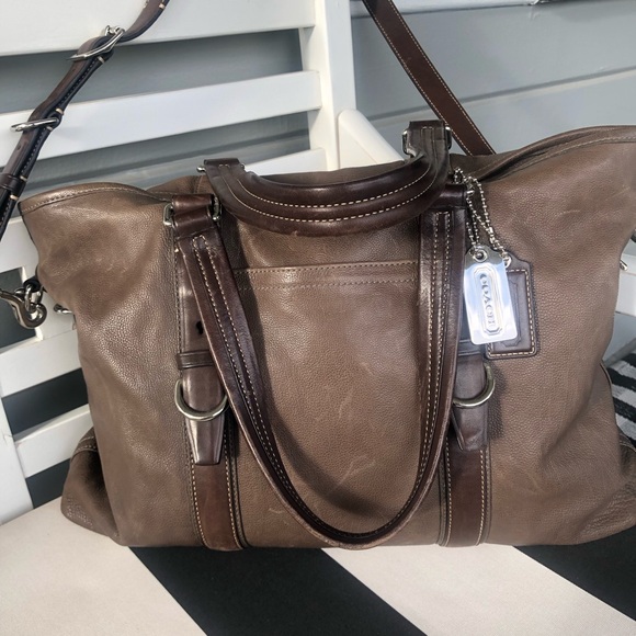 Coach All Leather Paddington Bag❗️ - Picture 2 of 16